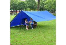 Тент кемпінговий Naturehike 420D 4х3 м, 2,5 кг orange (NH15T001-M)