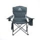 Кемпінгове крісло BaseCamp Hunter, 60x60x100 см, Grey (BCP 10205)