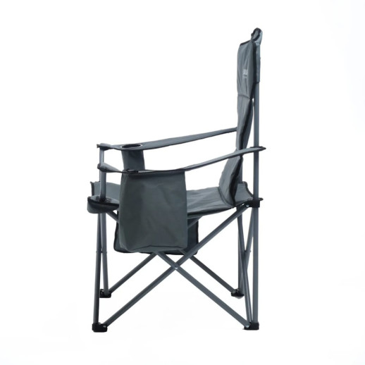 Кемпінгове крісло BaseCamp Hunter, 60x60x100 см, Grey (BCP 10205)