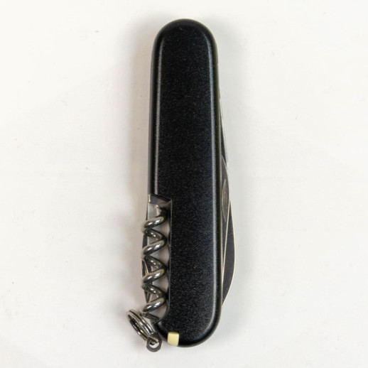 Складаний ніж Victorinox SPARTAN MAT чорний матовий лак з жовт.лого