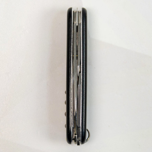 Складаний ніж Victorinox SPARTAN MAT чорний матовий лак з жовт.лого