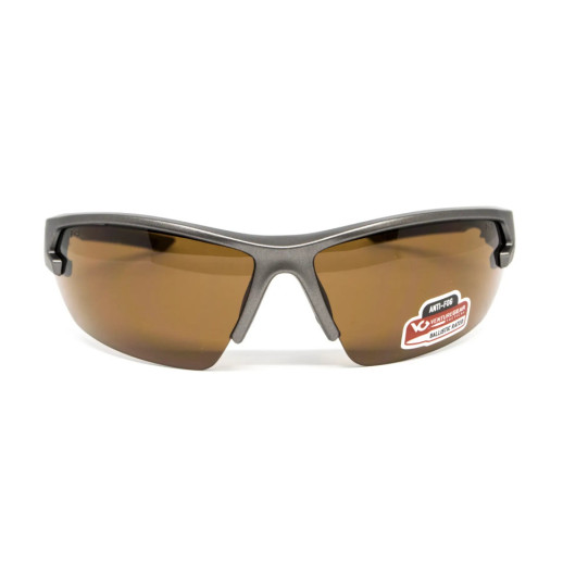 Захисні окуляри Venture Gear Tactical Semtex 2.0 Gun Metal (bronze) Anti-Fog, коричневі в оправі кольору "темний металік"