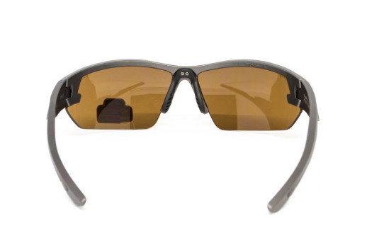 Захисні окуляри Venture Gear Tactical Semtex 2.0 Gun Metal (bronze) Anti-Fog, коричневі в оправі кольору "темний металік"