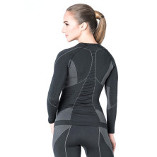 Футболка жіноча сорочка з довгим рукавом Accapi Polar Bear 966 антрацит XL-XXL