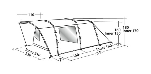 Намет Easy Camp Tent Palmdale 300