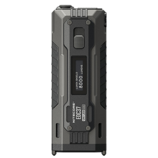 Ліхтар Nitecore EDC37 (NiteLab UHi 20 MAX LED, 8000 люмен, 7 режимів, USB-C)