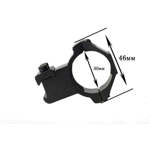 Кріплення на зброю для ліхтаря 30 мм Байонет 9 мм (без упаковки)