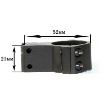 Кріплення на зброю для ліхтаря 30 мм Байонет 9 мм (без упаковки)