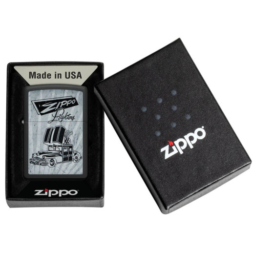 Запальничка Zippo 218 Zippo Car Ad Design 48572