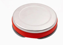 Чайник Tramp силіконовий з металевим дном 1Л червоний TRC-125