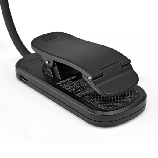 Світильник акумуляторний для читання VIDEX VL-NL134B Black