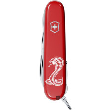 Складаний ніж Victorinox HUNTSMAN ZODIAC Могутня кобра 1.3713.Z4340u