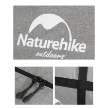 Сумка-баул Naturehike Outdoor storage bag Updated 45 л NH17S021-M темно-сіра