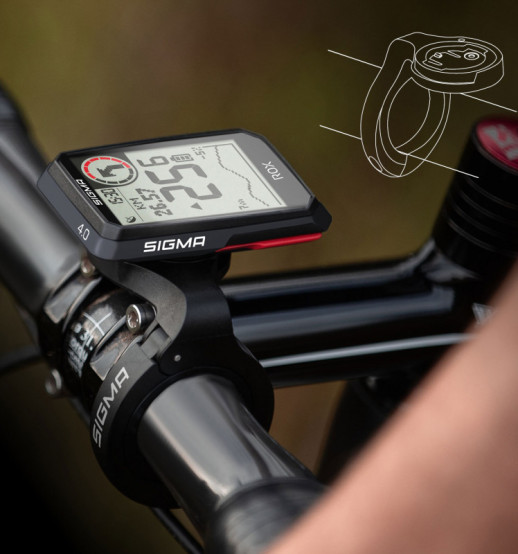 Велокомп'ютер Sigma Sport ROX 4.0 White Sensor Set