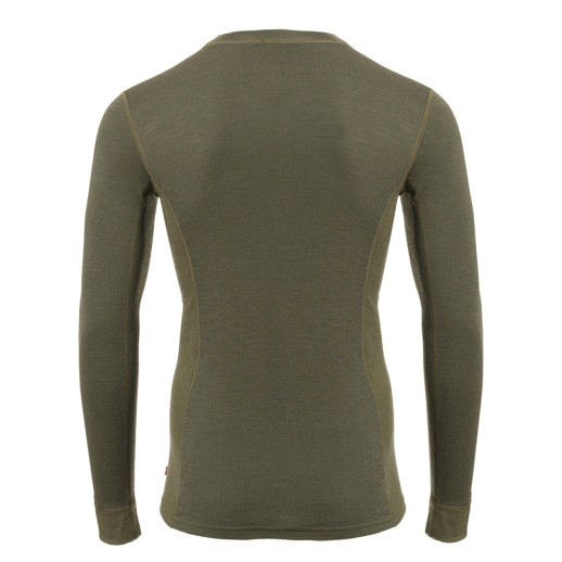 Термокофта чоловіча Aclima WarmWool 200 Crew Neck Men Olive Night M