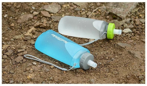 Фляга Soft bottle 0.5 л Naturehike NH61A065-B синьо-сіра