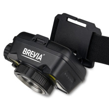 Ліхтар налобний BREVIA 600Lm, 3W CREE XPG + COB, 1200mAh/3xAAA, Zoom, White/Red (14500ERBX1)