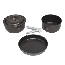 Набір посуду Trangia Tundra III 1.75 / 1.5 л (два казанки, сковорідка, кришка, ручка, чохол)