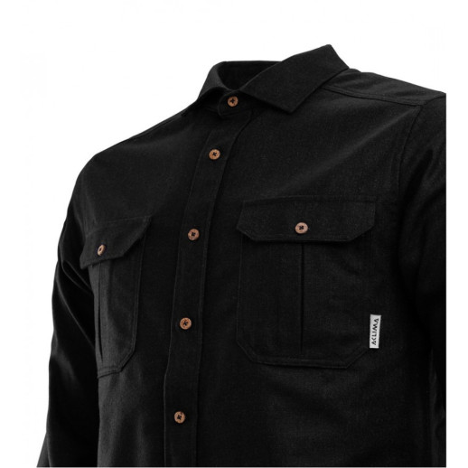 Сорочка чол. Aclima ReBorn 215 Woolshirt M's Dark Grey Melange S