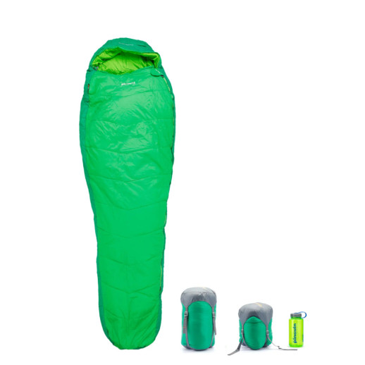 Спальний мішок Pinguin Savana (5/0°C), 185 см - Right Zip, Green (PNG 236248) 2020