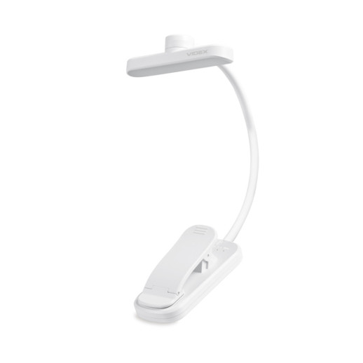 Світильник акумуляторний для читання VIDEX VL-NL134W White