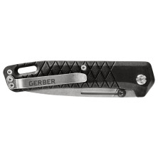 Складаний ніж Gerber Gerber ZILCH-BLAC, чорний, коробка (1059846) Original