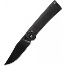 Ніж Hightron Pathwright, 14C28N, G10, чорний, чорний клинок