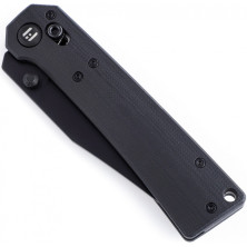 Ніж Hightron Pathwright, 14C28N, G10, чорний, чорний клинок