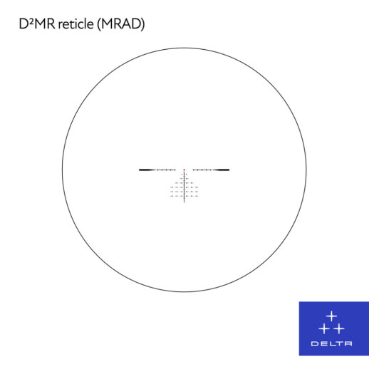 Приціл оптичний Delta Hornet 1-6x24 SFP illum. DDMR