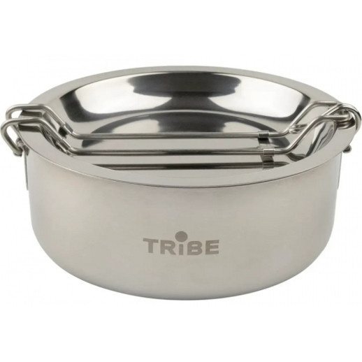 Набір посуду Tribe Tourist Set 1,2 л сталевий T-FG-0008-metal