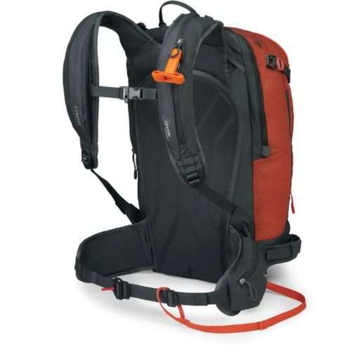 Рюкзак Osprey Soelden Pro E2 Airbag Pack 32 mars orange - O/S - оранжевий/сірий