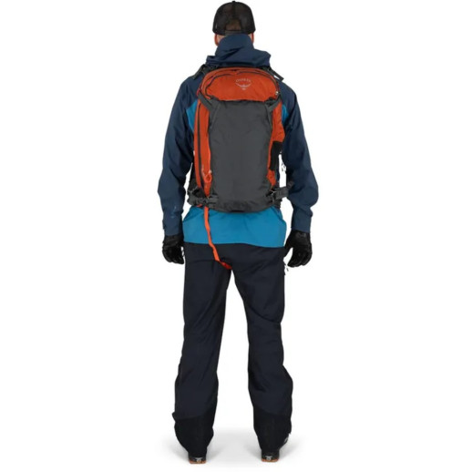 Рюкзак Osprey Soelden Pro E2 Airbag Pack 32 mars orange - O/S - оранжевий/сірий
