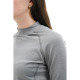 Термофутболка жіноча Turbat Yeti Top Wmn cloudburst grey - XL - темно-сірий