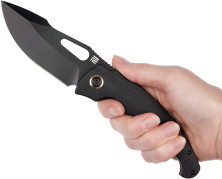 Ніж Artisan Xcellerator BB, AR-RPM9 Steel, Micarta black