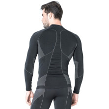 Футболка чоловіча сорочка з довгим рукавом Accapi Polar Bear 966 чорний /антрацит XL-XXL