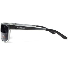Окуляри BluWater Alumination - 2 Silver Polarized (gray) чорні