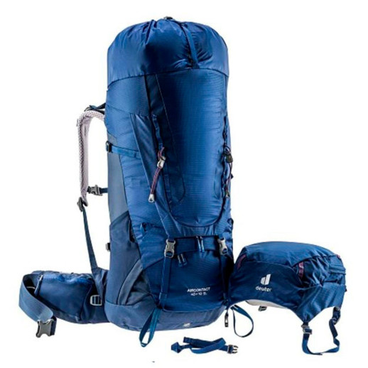 Рюкзак Deuter Aircontact 60 + 10 SL 3399 steel-midnight