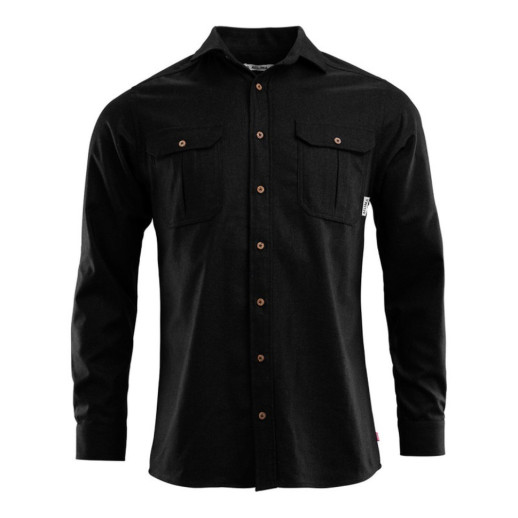 Сорочка чол. Aclima ReBorn 215 Woolshirt M's Dark Grey Melange XL