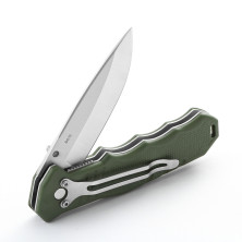 Ніж складаний кишеньковий Ganzo G616-GR (7.9 см) 440C / ABS зелений