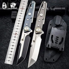 Ніж HX Outdoors D-220A, чорний