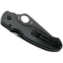 Ніж Spyderco Para 3 Lightweight Black Blade, CTS BD1N, FRN black