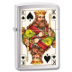Запальничка Zippo King Brushed Chrome 28489