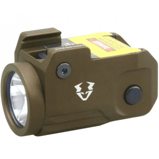 Підствольний ліхтар Vector Optics Vaide Scrapper Subcompact Pistol Flashlight 500 Лм FDE