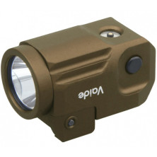 Підствольний ліхтар Vector Optics Vaide Scrapper Subcompact Pistol Flashlight 500 Лм FDE