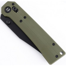 Ніж Hightron Pathwright,14C28N, G10, зелений, чорний клинок