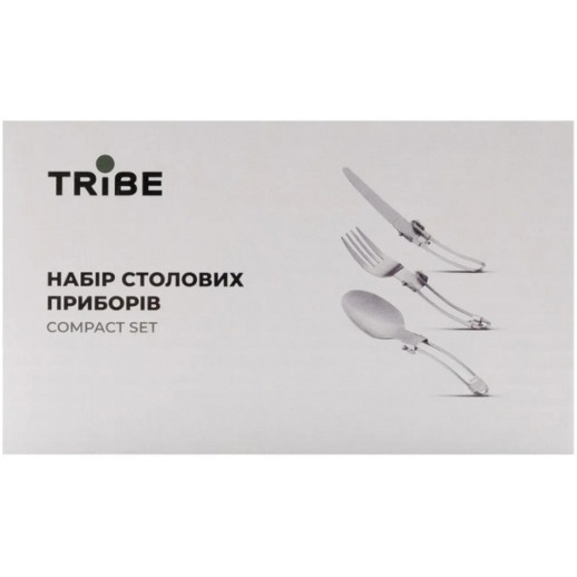 Набір столових приборів Tribe Compact Set сталевий T-FC-0021-metal
