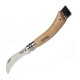 Ніж грибника Opinel №8, нержавіюча сталь, бук
