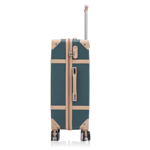 Валіза Semi Line 20" (S) Green-Navy (T5838-2)