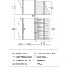 Намет Vango Amalfi Air 500