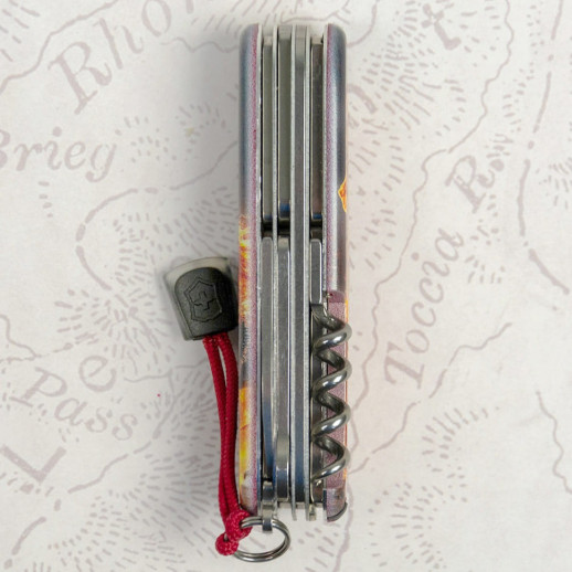 Складаний ніж Victorinox HUNTSMAN ZODIAC Золотий кінь 1.3713.Z5220pk